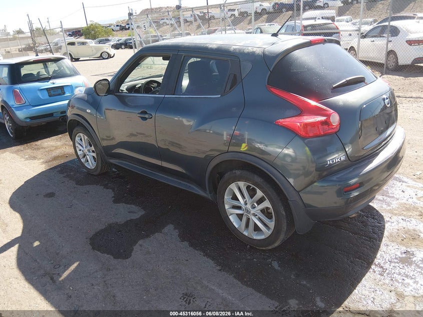 2014 Nissan Juke VIN JN8AF5MVXET482279 IAAI salvage auction — FRONT END, Salvage Title, sold $650 on 2026-07-13 (photo 3)