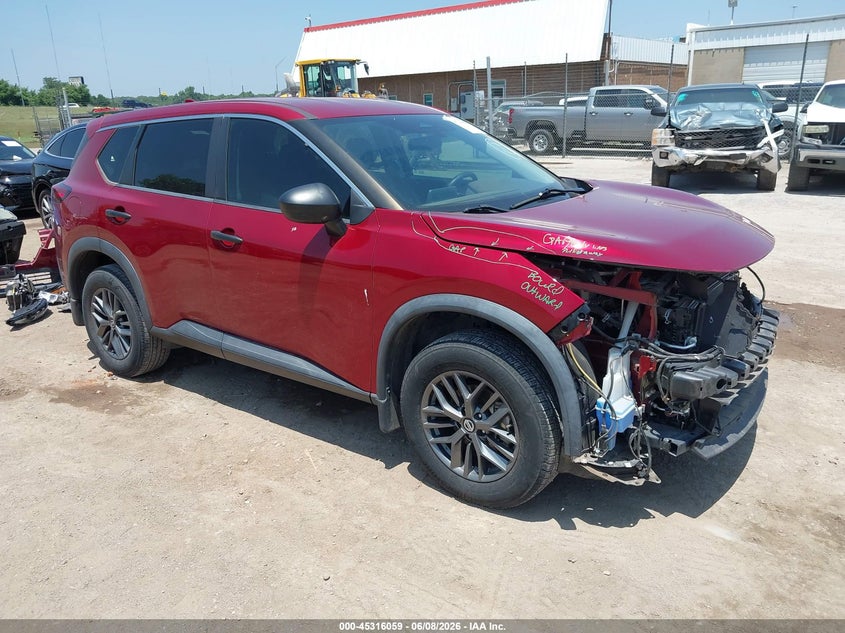 2021 Nissan Rogue VIN 5N1AT3AA3MC693344 IAAI salvage auction — FRONT END, Salvage Title, sold $7,000 on 2026-07-29 (photo 1)