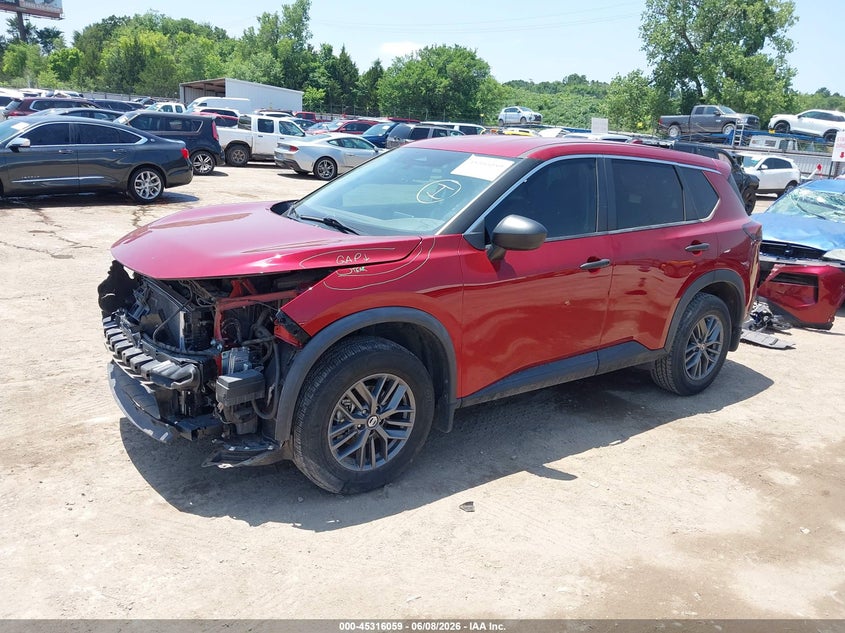 2021 Nissan Rogue VIN 5N1AT3AA3MC693344 IAAI salvage auction — FRONT END, Salvage Title, sold $7,000 on 2026-07-29 (photo 2)