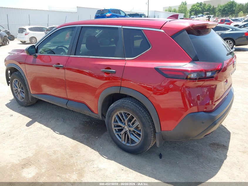 2021 Nissan Rogue VIN 5N1AT3AA3MC693344 IAAI salvage auction — FRONT END, Salvage Title, sold $7,000 on 2026-07-29 (photo 3)