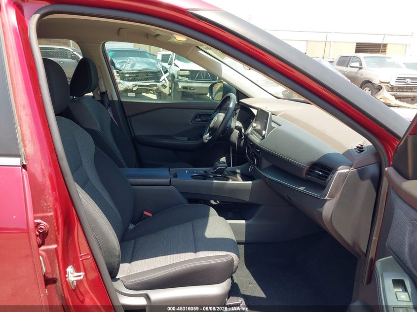 2021 Nissan Rogue VIN 5N1AT3AA3MC693344 IAAI salvage auction — FRONT END, Salvage Title, sold $7,000 on 2026-07-29 (photo 5)