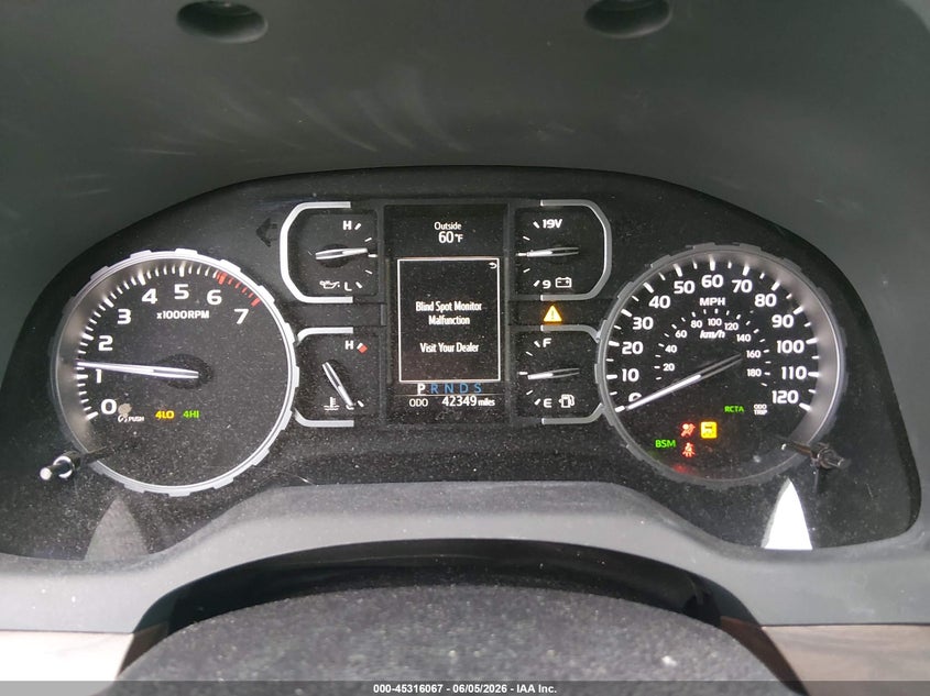 2021 Toyota Tundra VIN 5TFHY5F15MX034067 IAAI salvage auction — REAR END, Salvage Title, sold $21,800 on 2026-07-08 (photo 7)