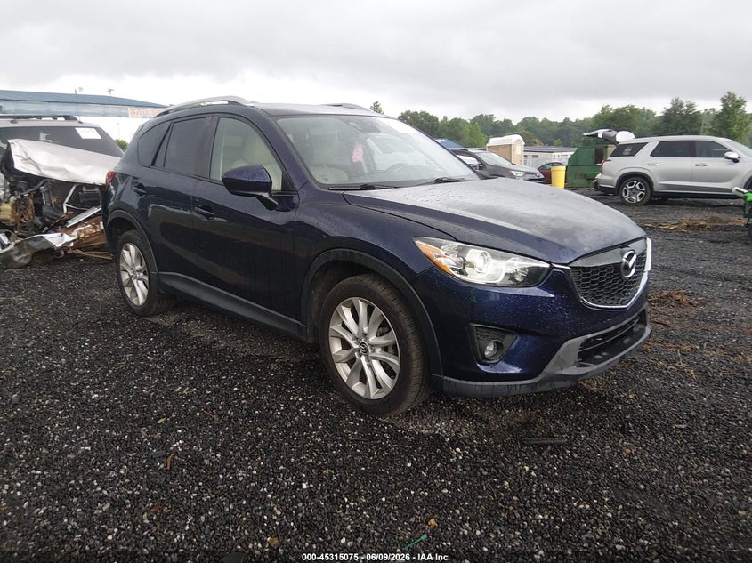 2014 Mazda Cx-5 VIN JM3KE2DYXE0353527 IAAI salvage auction — REAR END, Salvage Title, sold $2,300 on 2026-07-15 (photo 1)