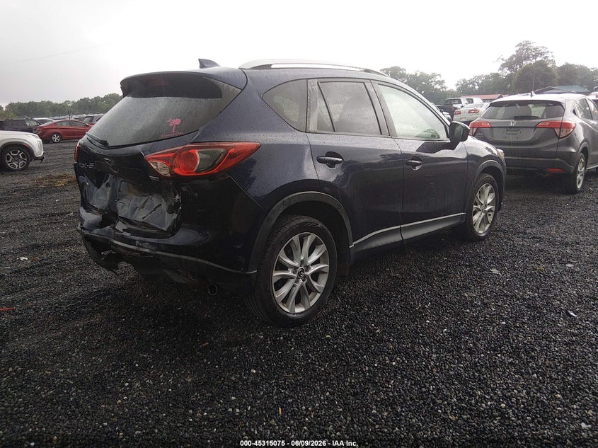 2014 Mazda Cx-5 VIN JM3KE2DYXE0353527 IAAI salvage auction — REAR END, Salvage Title, sold $2,300 on 2026-07-15 (photo 4)