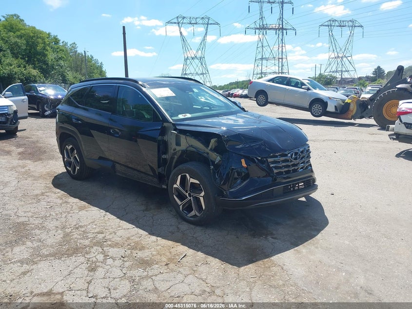 2022 Hyundai VIN KM8JECA17NU037394 IAAI salvage auction — FRONT END, Salvage Title, sold $8,300 on 2026-07-31 (photo 1)