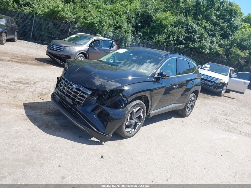 2022 Hyundai VIN KM8JECA17NU037394 IAAI salvage auction — FRONT END, Salvage Title, sold $8,300 on 2026-07-31 (photo 2)