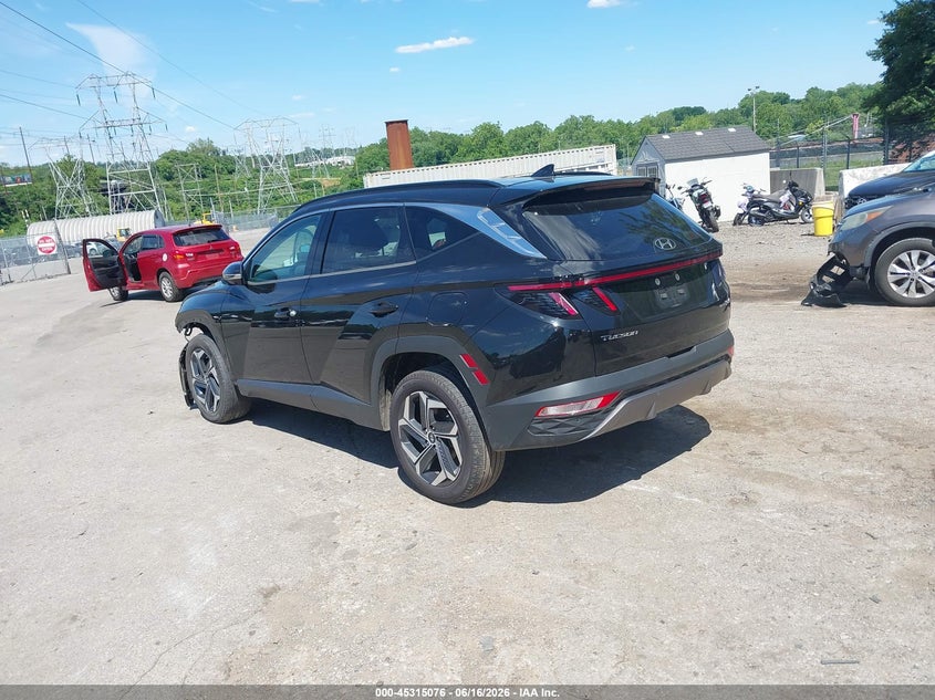 2022 Hyundai VIN KM8JECA17NU037394 IAAI salvage auction — FRONT END, Salvage Title, sold $8,300 on 2026-07-31 (photo 3)