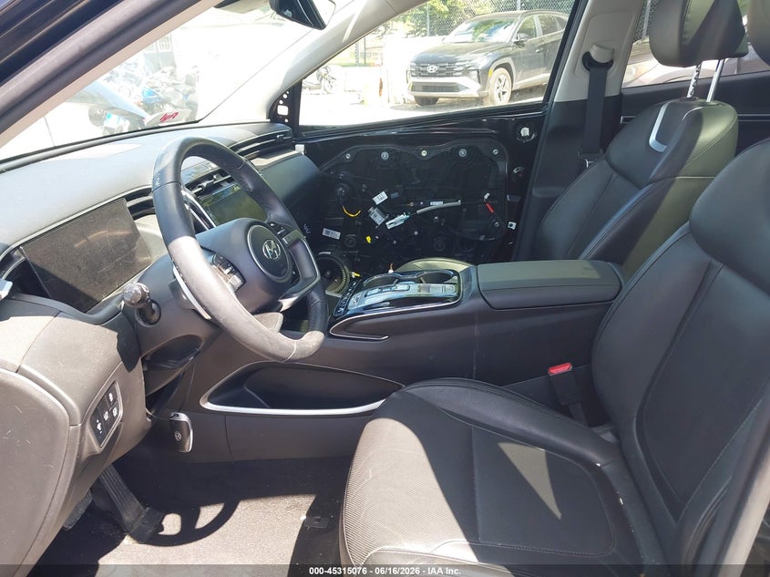 2022 Hyundai VIN KM8JECA17NU037394 IAAI salvage auction — FRONT END, Salvage Title, sold $8,300 on 2026-07-31 (photo 5)