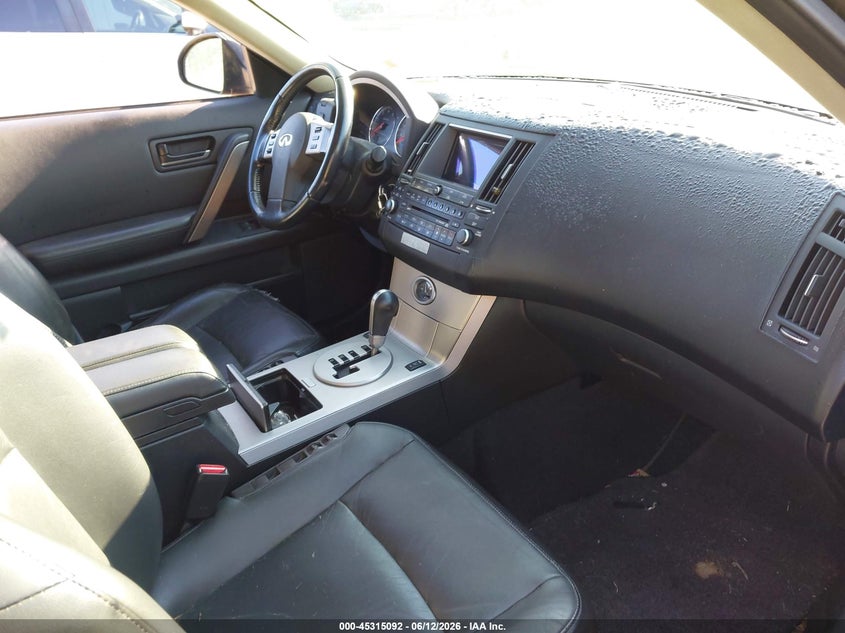 2004 Infiniti Fx45 VIN JNRBS08W84X400591 IAAI salvage auction — LEFT SIDE, Clear (Florida), sold $525 on 2026-07-08 (photo 5)