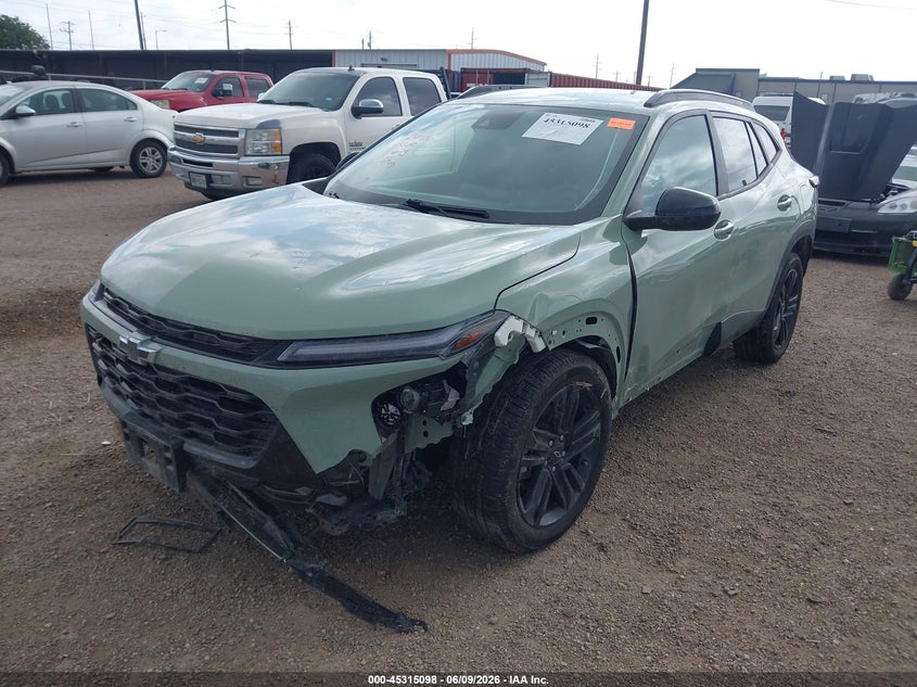 2024 Chevrolet Trax VIN KL77LKE22RC151474 IAAI salvage auction — FRONT END, Salvage (Texas), sold $1,350 on 2026-07-29 (photo 2)
