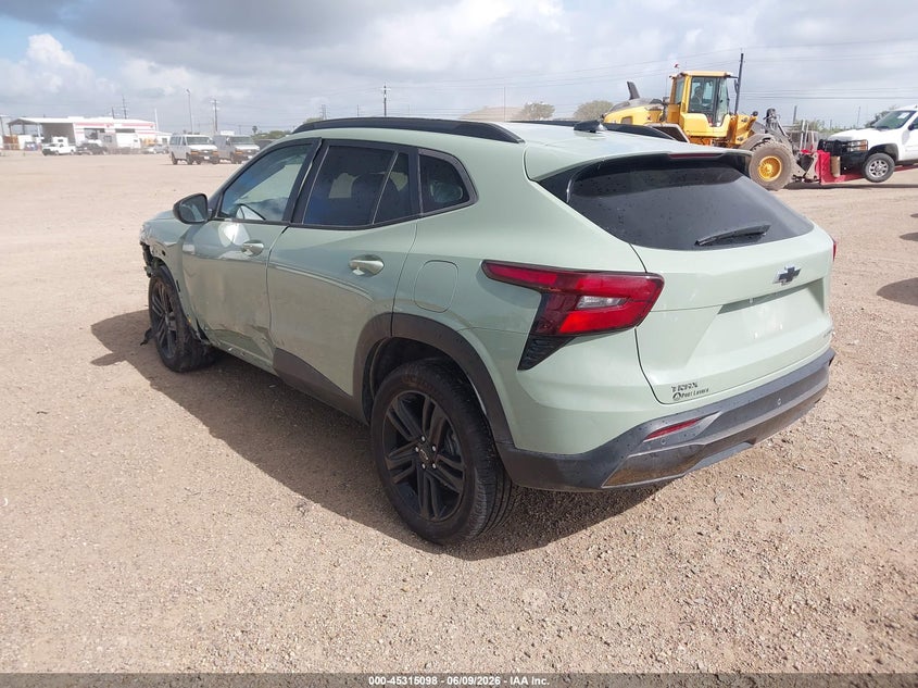 2024 Chevrolet Trax VIN KL77LKE22RC151474 IAAI salvage auction — FRONT END, Salvage (Texas), sold $1,350 on 2026-07-29 (photo 3)