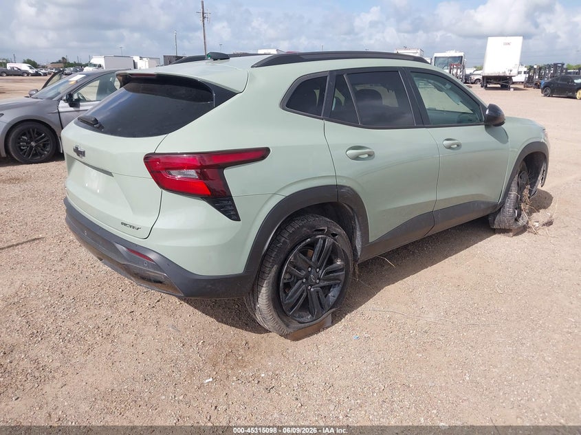 2024 Chevrolet Trax VIN KL77LKE22RC151474 IAAI salvage auction — FRONT END, Salvage (Texas), sold $1,350 on 2026-07-29 (photo 4)