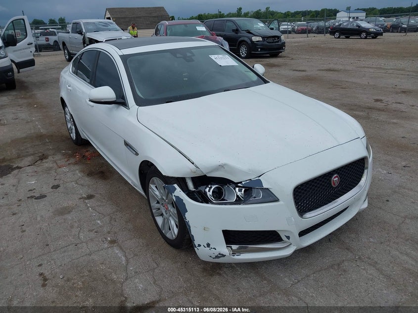 2017 Jaguar Xf VIN SAJBD4BV1HCY34934 IAAI salvage auction — RIGHT FRONT, Salvage Title, sold $1,700 on 2026-07-22 (photo 1)