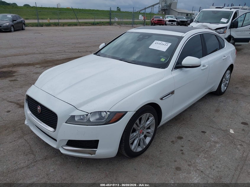 2017 Jaguar Xf VIN SAJBD4BV1HCY34934 IAAI salvage auction — RIGHT FRONT, Salvage Title, sold $1,700 on 2026-07-22 (photo 2)