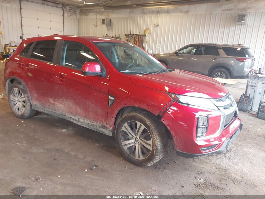 2020 Mitsubishi Outlander VIN JA4AR3AUXLU030885 IAAI salvage auction — FRONT END, Clear (Michigan), sold $2,250 on 2026-07-21 (photo 1)