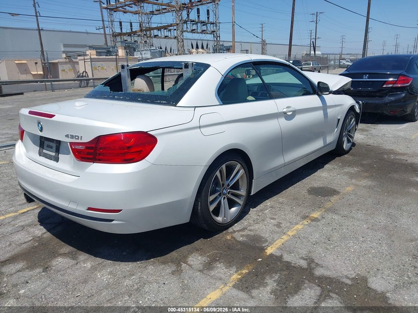 2017 BMW 4er VIN WBA4U7C36H5J54891 IAAI salvage auction — FRONT END, Salvage (California), sold $2,550 on 2026-07-28 (photo 4)