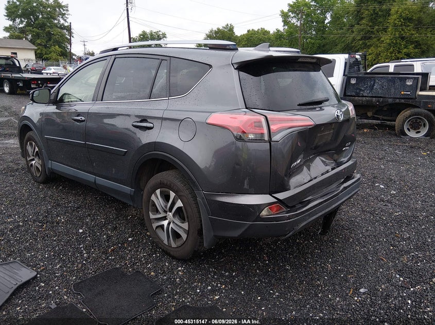 2017 Toyota Rav 4 VIN JTMBFREV6HJ131388 IAAI salvage auction — FRONT & REAR, Clear (South Carolina), sold $5,100 on 2026-07-28 (photo 3)