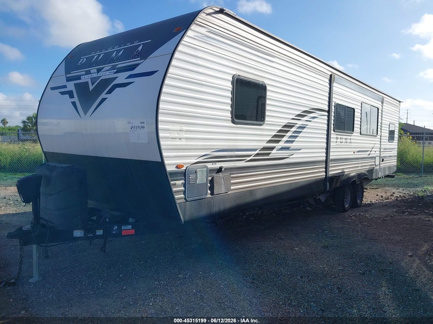 2022 Forest river Puma VIN 5ZT2PUTB3N4014806 IAAI salvage auction — FRONT END, Salvage (Texas), sold $3,050 on 2026-07-28 (photo 2)