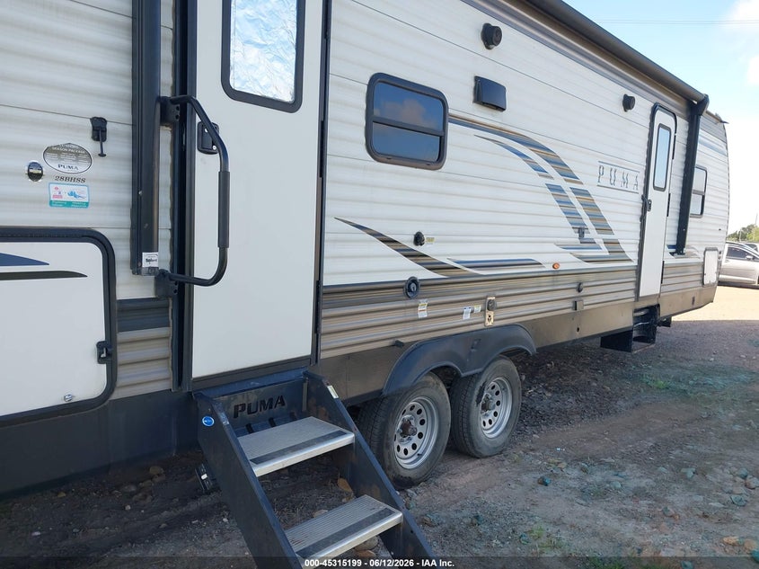 2022 Forest river Puma VIN 5ZT2PUTB3N4014806 IAAI salvage auction — FRONT END, Salvage (Texas), sold $3,050 on 2026-07-28 (photo 4)
