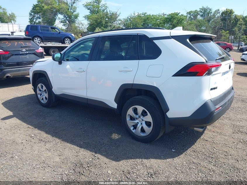 2020 Toyota Rav 4 VIN 2T3F1RFV2LW116718 IAAI salvage auction — WATER/FLOOD, Clear (New York), sold $12,050 on 2026-07-09 (photo 3)