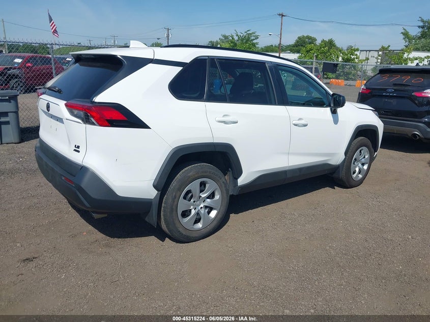 2020 Toyota Rav 4 VIN 2T3F1RFV2LW116718 IAAI salvage auction — WATER/FLOOD, Clear (New York), sold $12,050 on 2026-07-09 (photo 4)