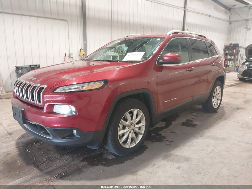 2016 Jeep Cherokee VIN 1C4PJMDS7GW198999 IAAI salvage auction — SIDE, Regular (South Dakota), sold $5,700 on 2026-07-10 (photo 2)