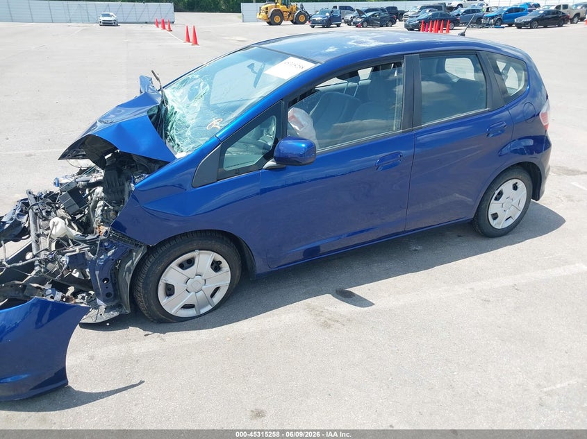 2013 Honda Fit VIN JHMGE8H3XDC053367 IAAI salvage auction — FRONT END, Salvage Title, sold $150 on 2026-07-14 (photo 2)
