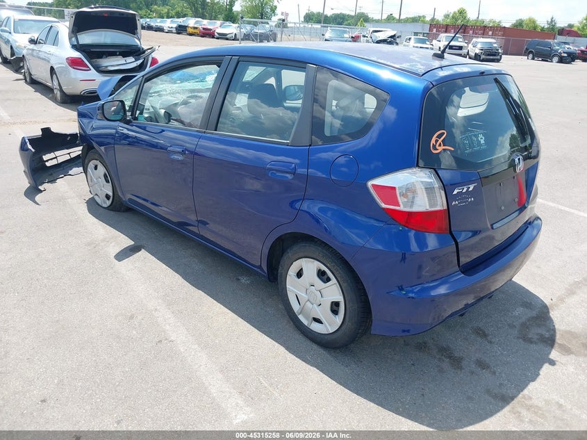 2013 Honda Fit VIN JHMGE8H3XDC053367 IAAI salvage auction — FRONT END, Salvage Title, sold $150 on 2026-07-14 (photo 3)