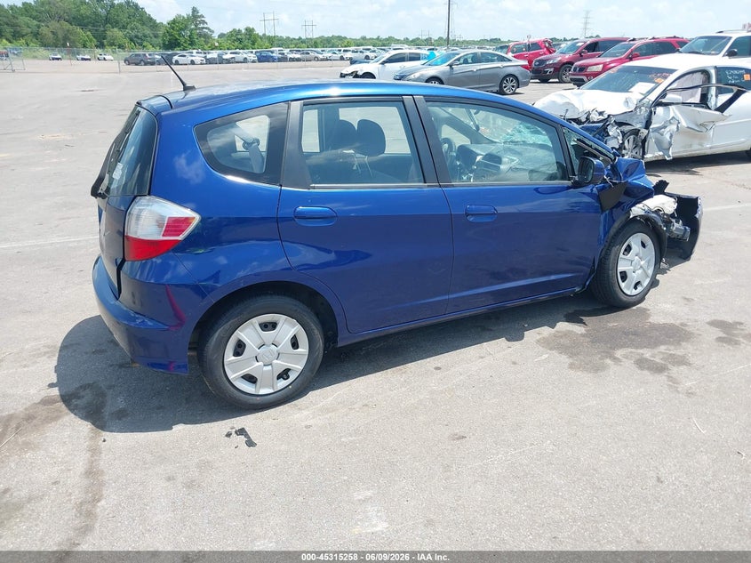 2013 Honda Fit VIN JHMGE8H3XDC053367 IAAI salvage auction — FRONT END, Salvage Title, sold $150 on 2026-07-14 (photo 4)
