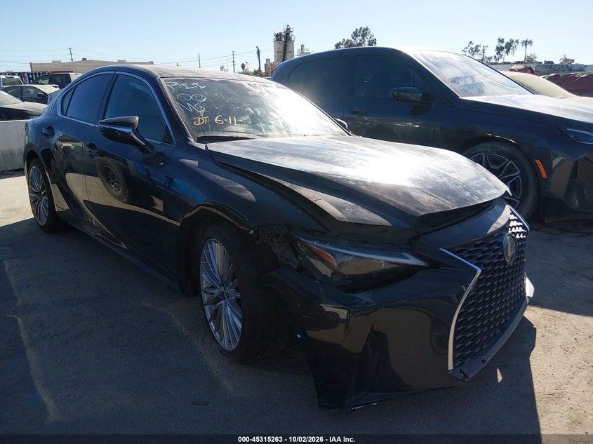 2023 Lexus Is 300 VIN JTHDA1D24P5124901 — IAAI salvage auction photo