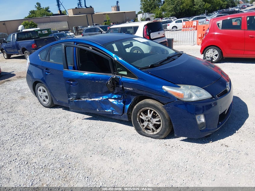 2010 Toyota Prius VIN JTDKN3DU3A0028756 IAAI salvage auction — SIDE, Salvage (Kentucky), sold $550 on 2026-07-19 (photo 1)