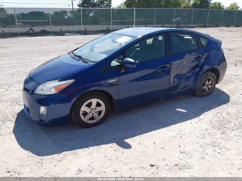 2010 Toyota Prius VIN JTDKN3DU3A0028756 IAAI salvage auction — SIDE, Salvage (Kentucky), sold $550 on 2026-07-19 (photo 2)