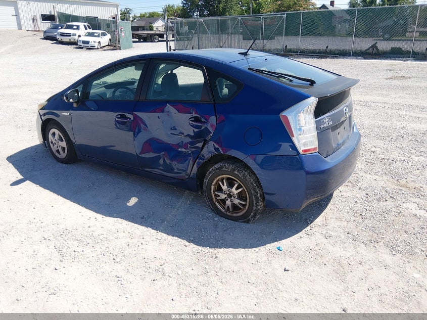 2010 Toyota Prius VIN JTDKN3DU3A0028756 IAAI salvage auction — SIDE, Salvage (Kentucky), sold $550 on 2026-07-19 (photo 3)