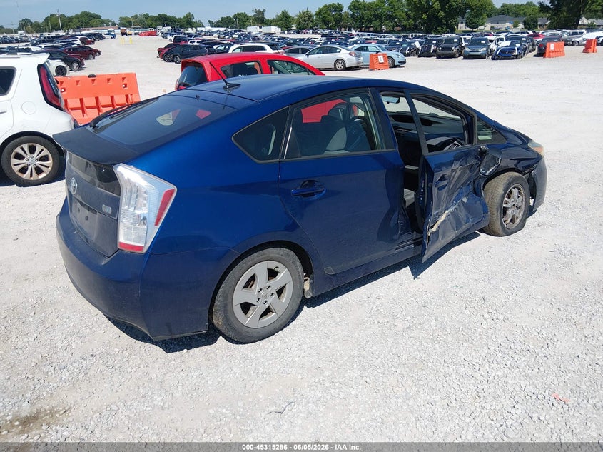 2010 Toyota Prius VIN JTDKN3DU3A0028756 IAAI salvage auction — SIDE, Salvage (Kentucky), sold $550 on 2026-07-19 (photo 4)