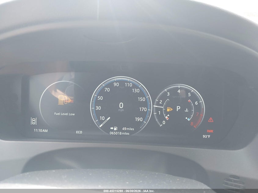 2018 Jaguar F-pace VIN SADCM2FV6JA252951 IAAI salvage auction — FRONT END, Rebuildable (Florida), sold $6,300 on 2026-07-18 (photo 7)