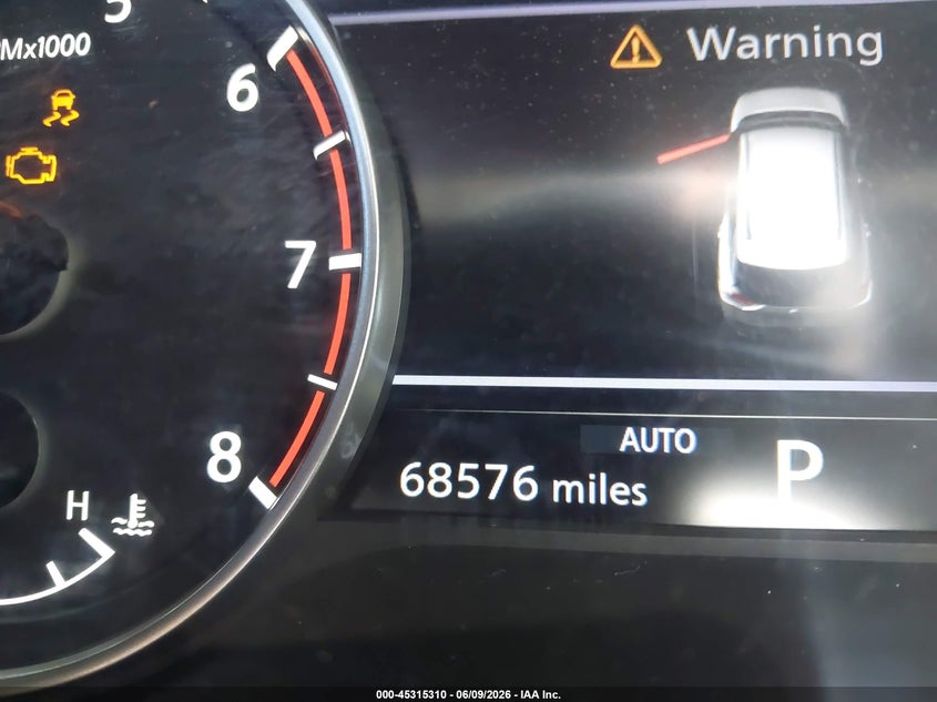 2021 Nissan Rogue VIN JN8AT3BB9MW204086 IAAI salvage auction — FRONT END, Salvage Title, sold $6,050 on 2026-07-28 (photo 7)
