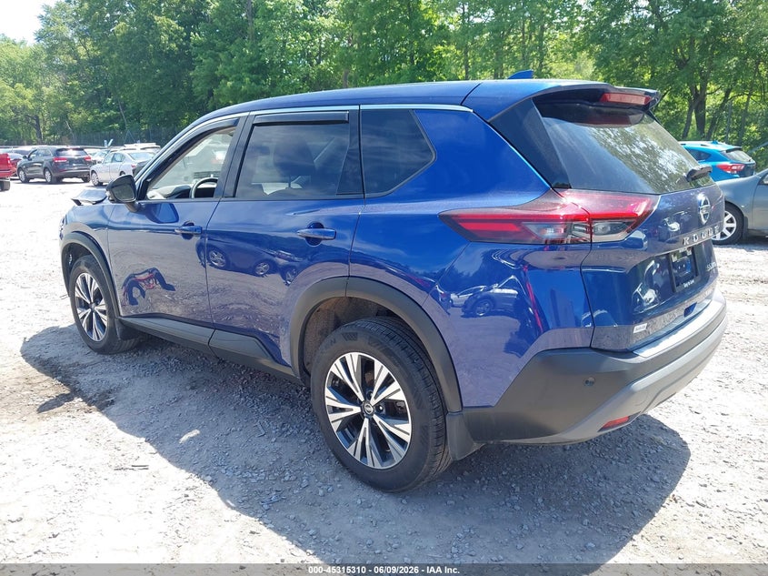 2021 Nissan Rogue VIN JN8AT3BB9MW204086 IAAI salvage auction — FRONT END, Salvage Title, sold $6,050 on 2026-07-28 (photo 3)