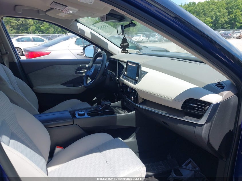 2021 Nissan Rogue VIN JN8AT3BB9MW204086 IAAI salvage auction — FRONT END, Salvage Title, sold $6,050 on 2026-07-28 (photo 5)