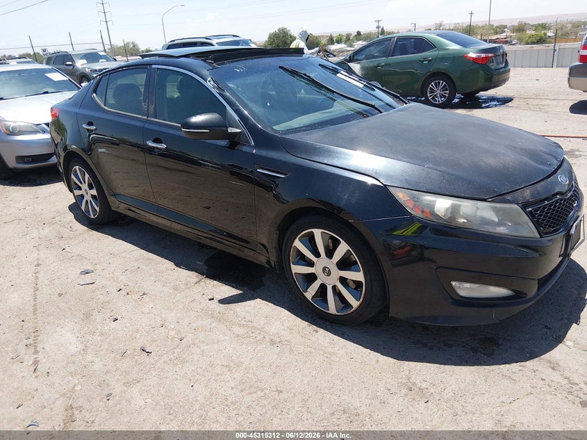 2012 Kia Optima VIN 5XXGR4A69CG058335 IAAI salvage auction — NORMAL WEAR, Nrc Lienholder Repossession Paperwork (New Mexico), sold $325 on 2026-07-06 (photo 1)