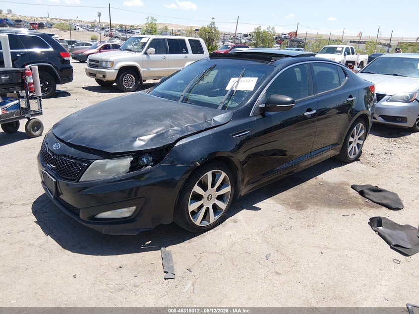 2012 Kia Optima VIN 5XXGR4A69CG058335 IAAI salvage auction — NORMAL WEAR, Nrc Lienholder Repossession Paperwork (New Mexico), sold $325 on 2026-07-06 (photo 2)