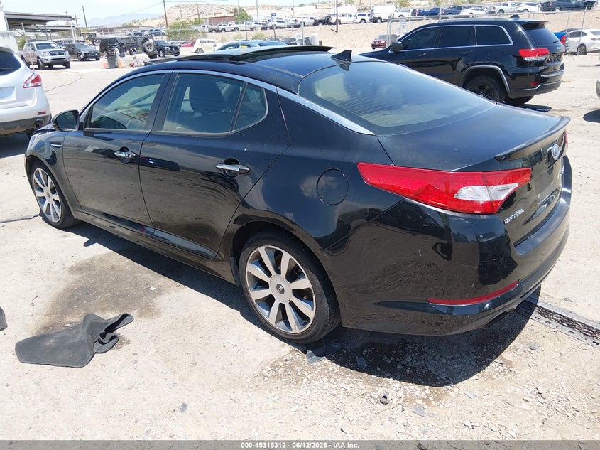 2012 Kia Optima VIN 5XXGR4A69CG058335 IAAI salvage auction — NORMAL WEAR, Nrc Lienholder Repossession Paperwork (New Mexico), sold $325 on 2026-07-06 (photo 3)