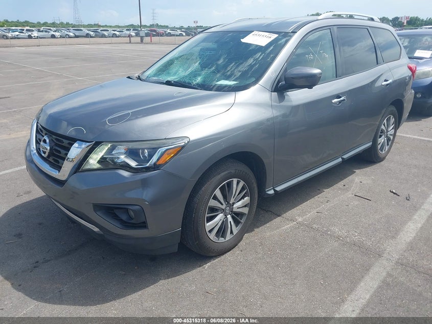 2020 Nissan Pathfinder VIN 5N1DR2CM1LC580102 IAAI salvage auction — FRONT END, Salvage Title, sold $2,300 on 2026-07-09 (photo 2)