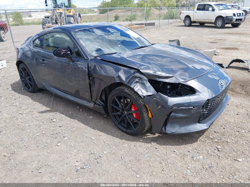 2026 Toyota Gr 86 VIN JF1ZNBE16T9078469 IAAI salvage auction — FRONT END, Salvage (Montana), sold $8,700 on 2026-07-29 (photo 1)
