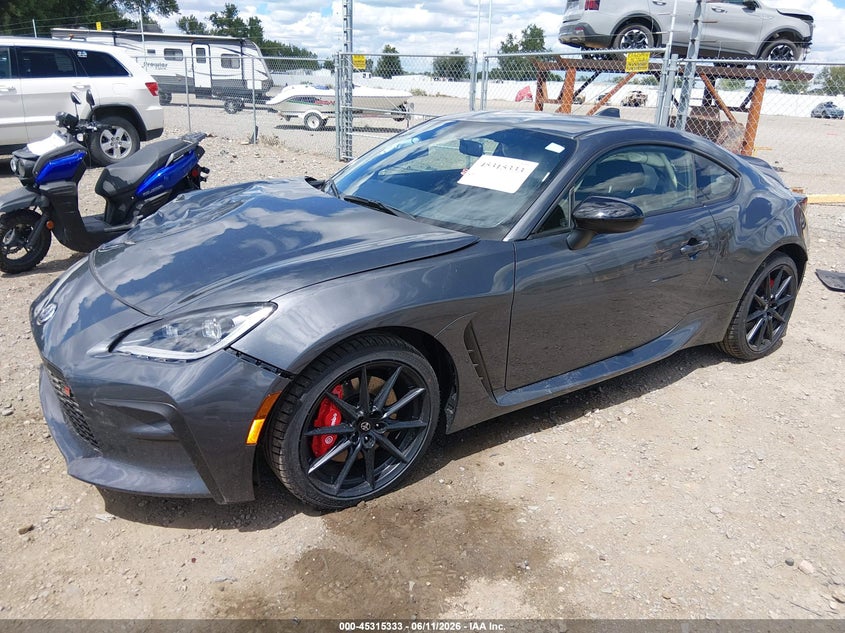 2026 Toyota Gr 86 VIN JF1ZNBE16T9078469 IAAI salvage auction — FRONT END, Salvage (Montana), sold $8,700 on 2026-07-29 (photo 2)