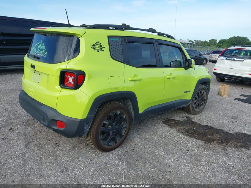 2018 Jeep Renegade VIN ZACCJABB8JPH34623 IAAI salvage auction — LEFT FRONT, Salvage Title, sold $1,900 on 2026-08-20 (photo 4)