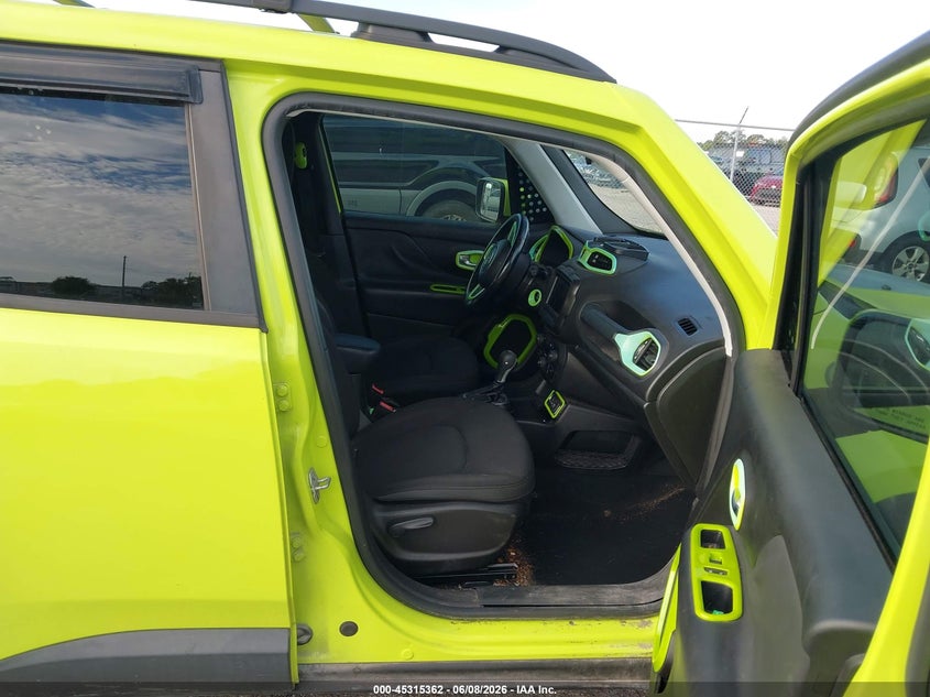 2018 Jeep Renegade VIN ZACCJABB8JPH34623 IAAI salvage auction — LEFT FRONT, Salvage Title, sold $1,900 on 2026-08-20 (photo 5)