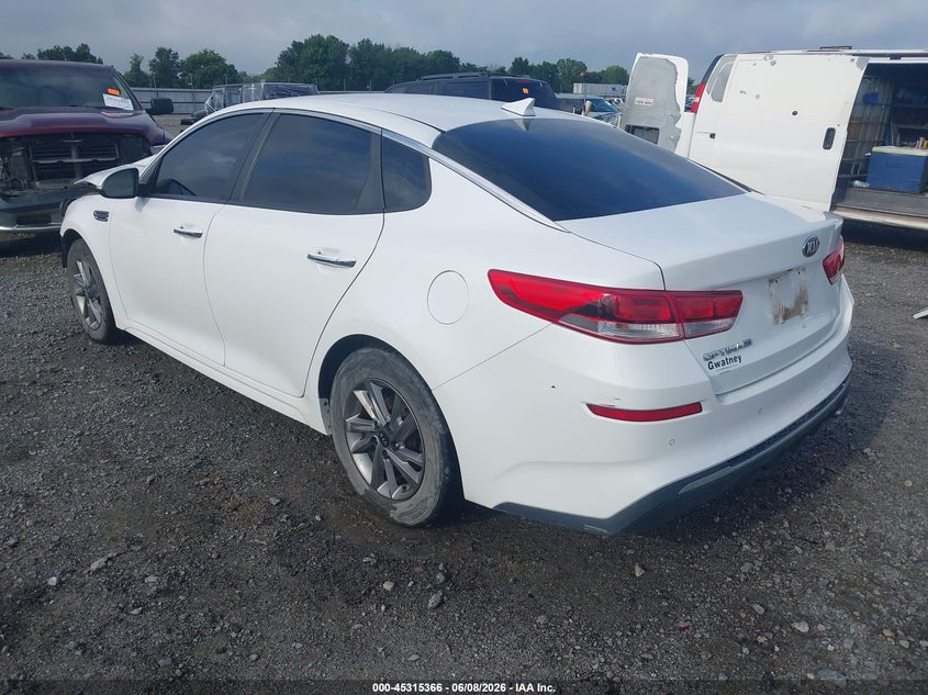 2020 Kia Optima VIN 5XXGT4L39LG380784 IAAI salvage auction — FRONT END, Salvage (Arkansas), sold $800 on 2026-08-01 (photo 3)