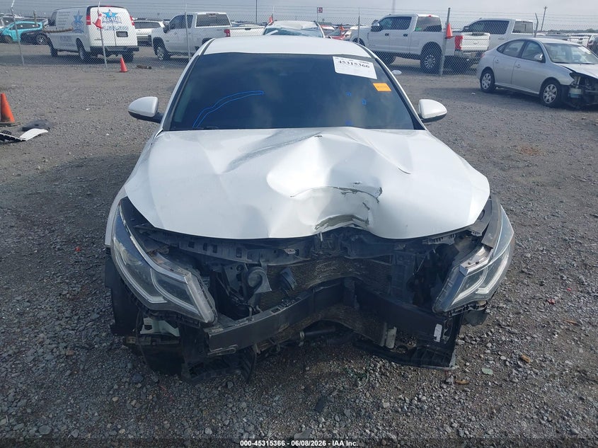 2020 Kia Optima VIN 5XXGT4L39LG380784 IAAI salvage auction — FRONT END, Salvage (Arkansas), sold $800 on 2026-08-01 (photo 6)