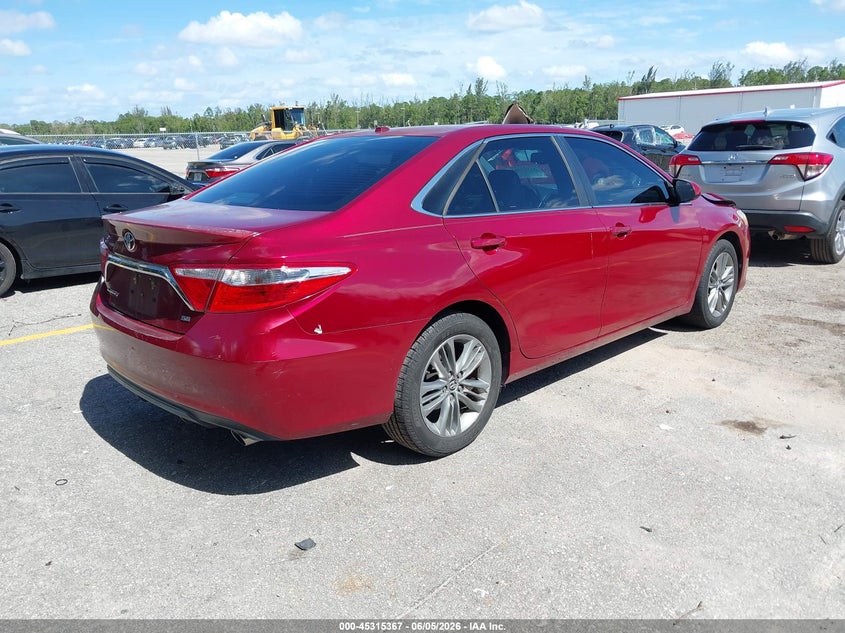 2015 Toyota Camry VIN 4T1BF1FKXFU924383 IAAI salvage auction — FRONT END, Salvage Title, sold $3,800 on 2026-07-06 (photo 4)