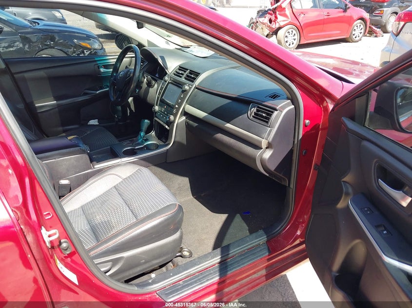 2015 Toyota Camry VIN 4T1BF1FKXFU924383 IAAI salvage auction — FRONT END, Salvage Title, sold $3,800 on 2026-07-06 (photo 5)